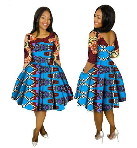 Robe Africaine Promotion Cotton African Dresses For Women In African C ...