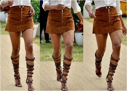 high brown boots outfits