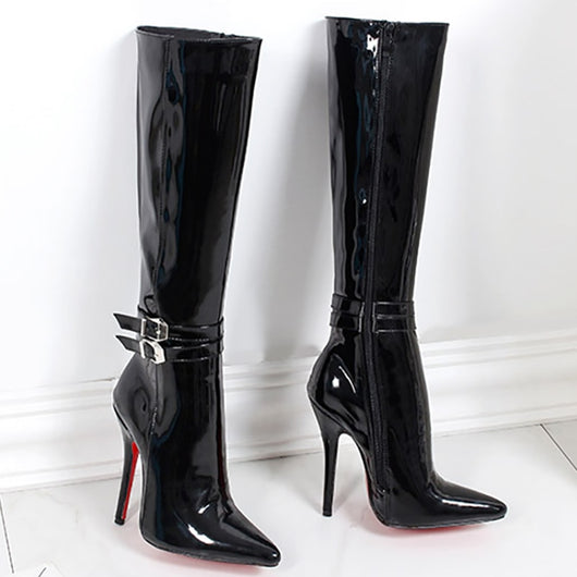 red bottom womens boots