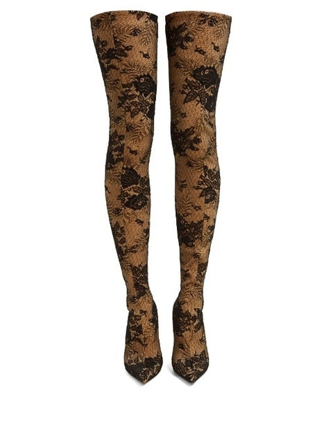 ladies thigh high boots