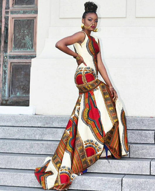 latest african engagement dresses