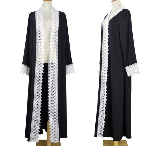 Arabic Clothing Cardigan Muslim Abaya Dress Abaya Amira Solid With