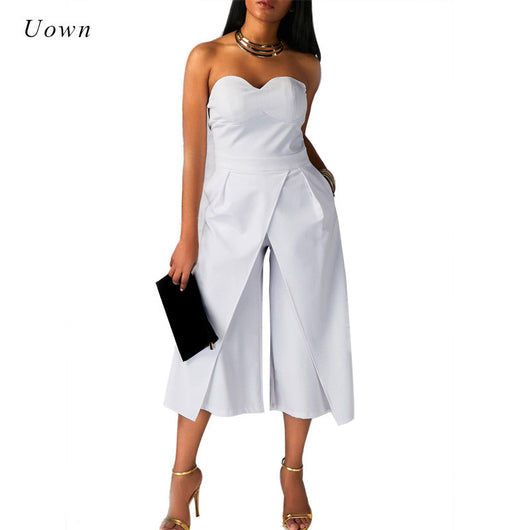 wide pant leg jumpsuit