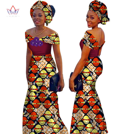 African Dresses For Women African Print Long Dresses Dashiki Dress,Afr ...