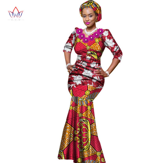African print occasion dress/ African prom dress/African wedding dress ...