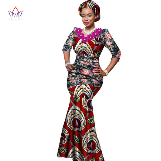 African print occasion dress/ African prom dress/African wedding dress ...