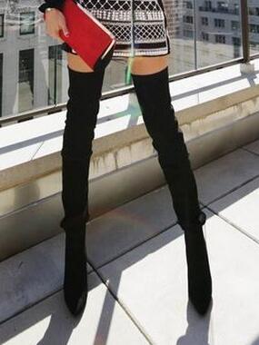 thigh high boots extra long