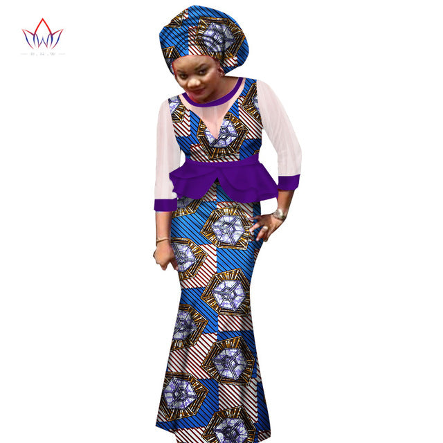 kitenge fashion skirt and blouse