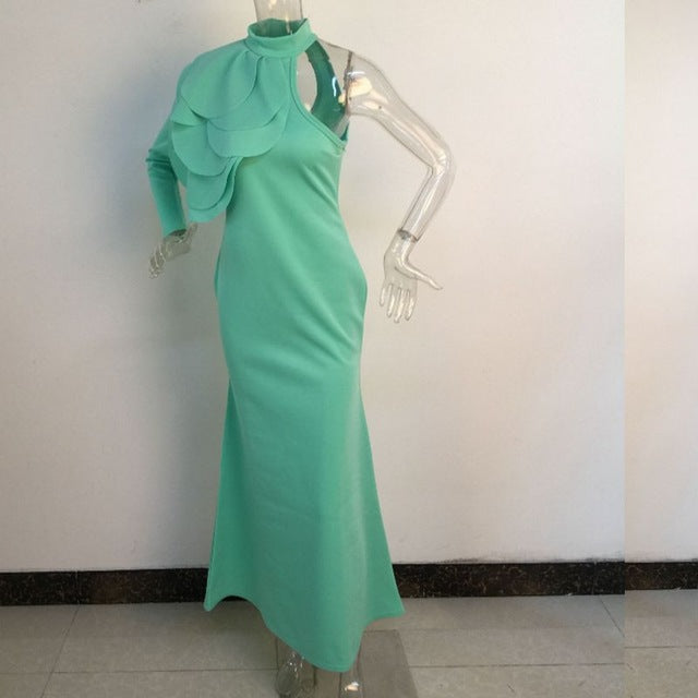 Elegant robe de soiree mermaid RUFFLE Dress – Owame