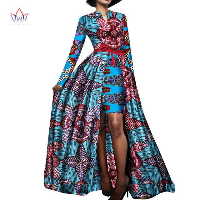 African Women Robe Pencil Tight Dress – Owame