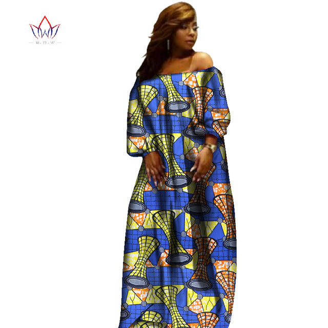 African Dashiki Casual Dress-0wame12 – Owame