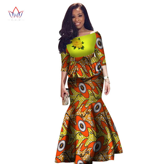 African clothes for women,Two Pieces Set Women Half Sleeve Crop Tops ...