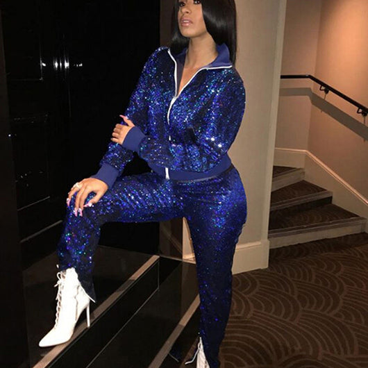 ladies two piece tracksuit