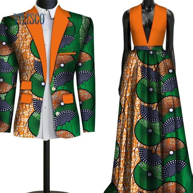 couples african print outfits