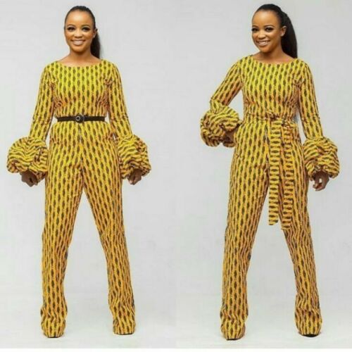 ankara jumpsuit for slim ladies