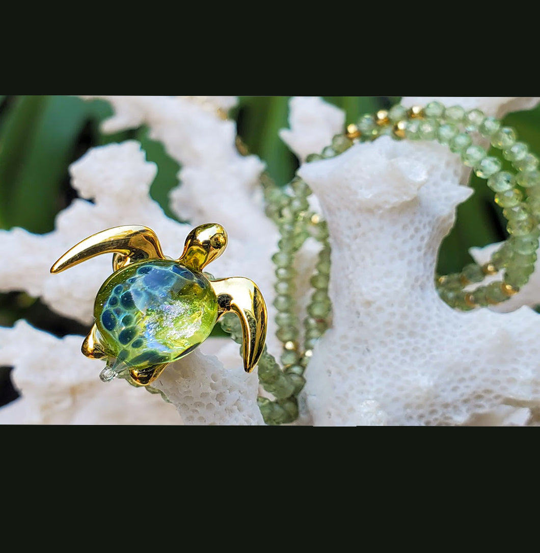 Green Turtle Necklace - Shop Jewelry Now | Honu Collection – The