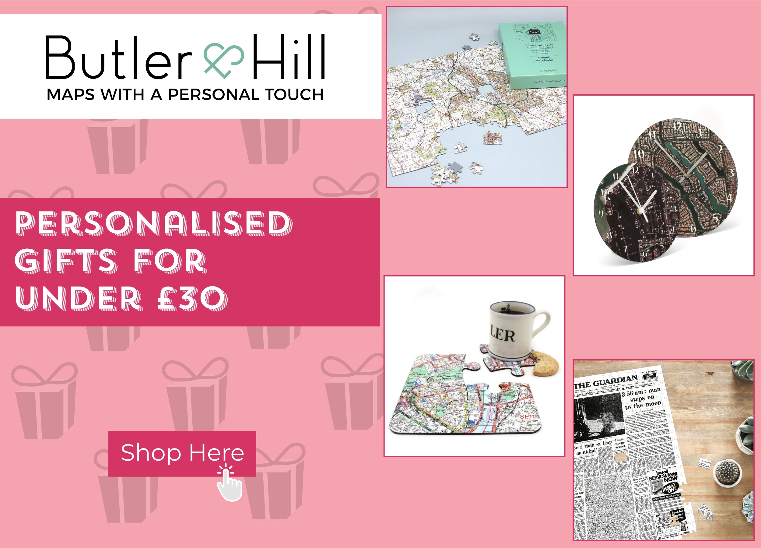 Unique And Personalised Gifts And Maps Handmade In Devon