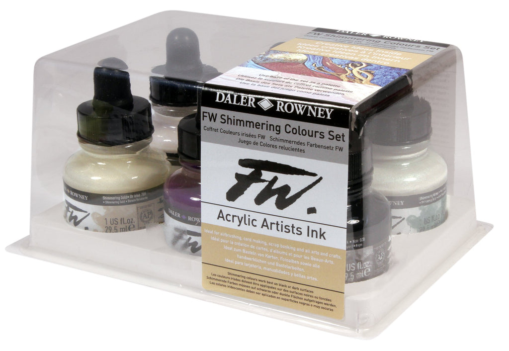 FW Ink Shimmering Colour Set