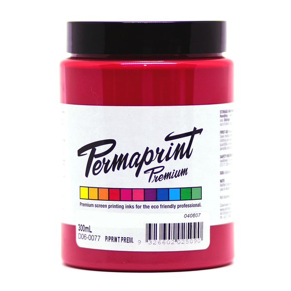 Permaprint Aquatone Screen Printing Colours 300ml