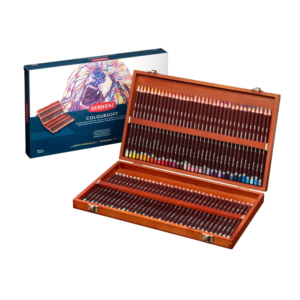 Derwent : Lightfast : Colour Pencil : Wooden Box Set of 48 - Derwent :  Lightfast - Derwent - Brands