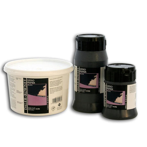 Daler Rowney Black Gesso Primer