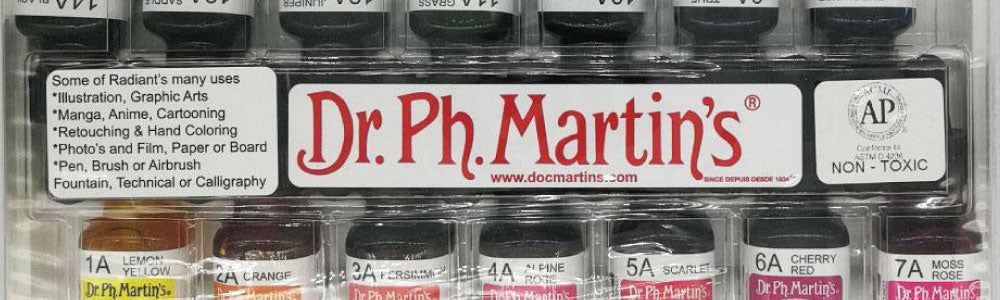 Dr. Ph. Martins Watercolour Dye (Ink) - Set A