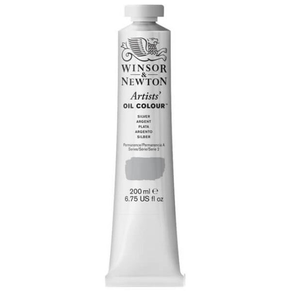 Winsor and newton artists oil - silver 200ml