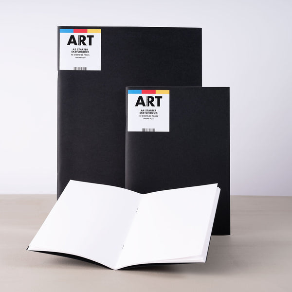 School Art Pack A3 with Softback Sketchbook and Staedtler