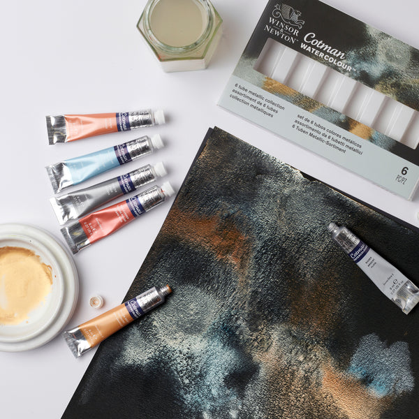 Winsor & Newton : Cotman : Watercolor Studio Set : 45 Half Pans