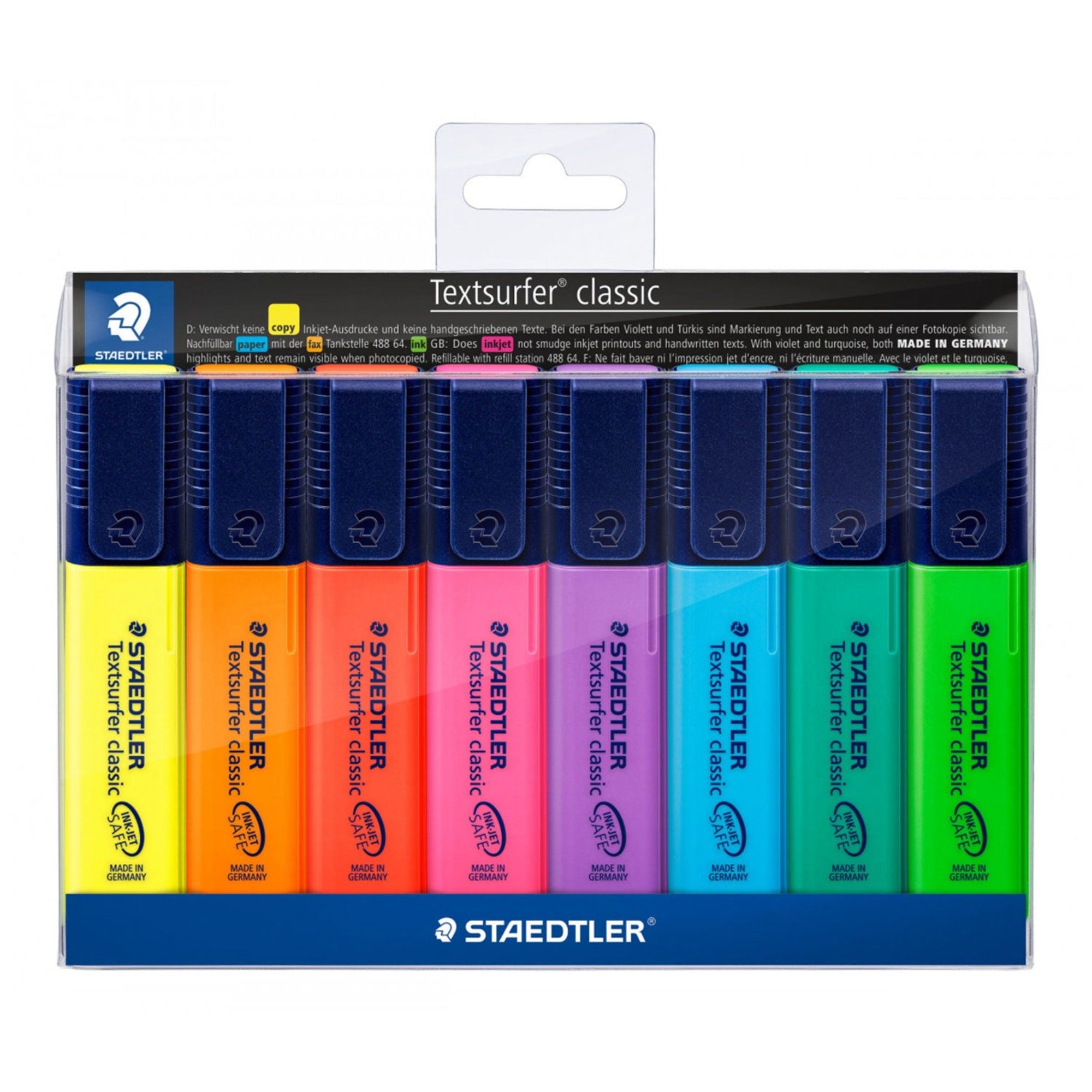 Staedtler Gel Highlighter Textsurfer Gel 3 Color Set (264 PB3)