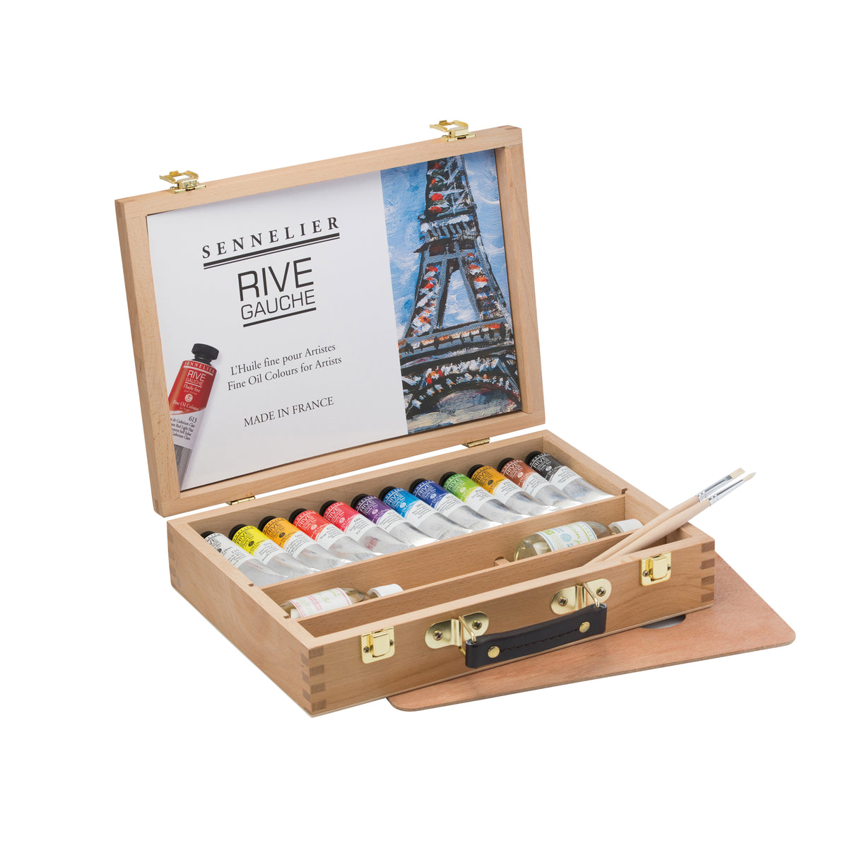 Sennelier Oil Pastel Wood Box Set of 50 Original Picasso Colors