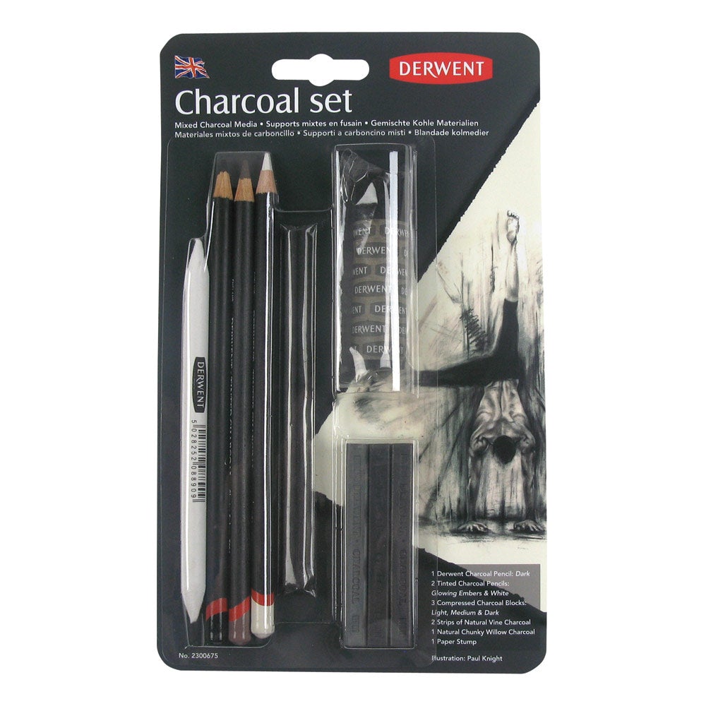 Derwent Charcoal Set