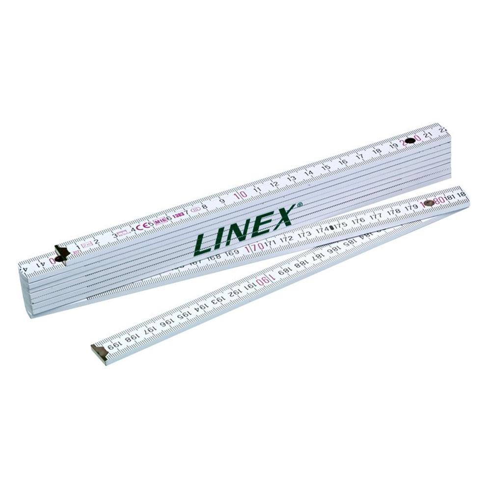 Linex wooden folding ruler - 2m