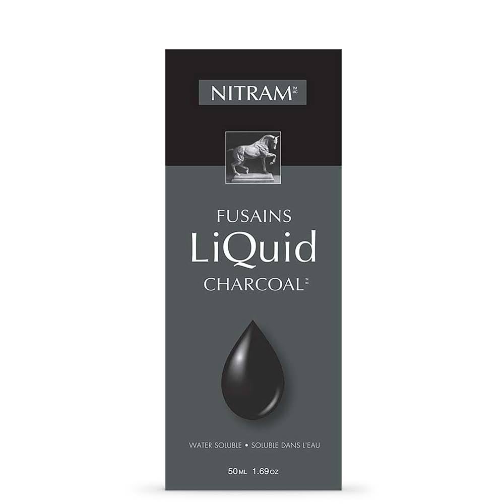 Nitram Liquid Charcoal 50ml Tube - Water Soluble