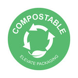 Kompostierbare Logo-Verpackung