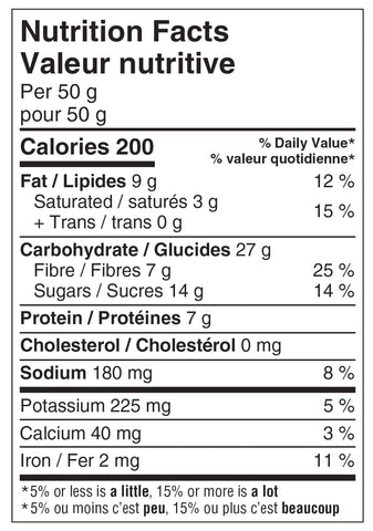 Naak-Ultra-Energy-Bar-50g-Peanut-Butter-Chocolate-Nutrition