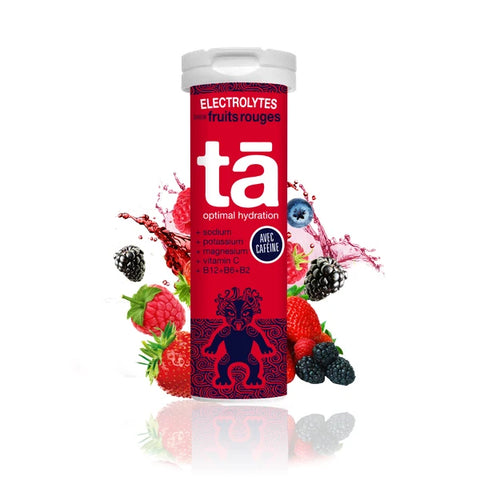 Pastilles d'Hydratation (12x4,5g) - Fruits Rouges (Caféine)