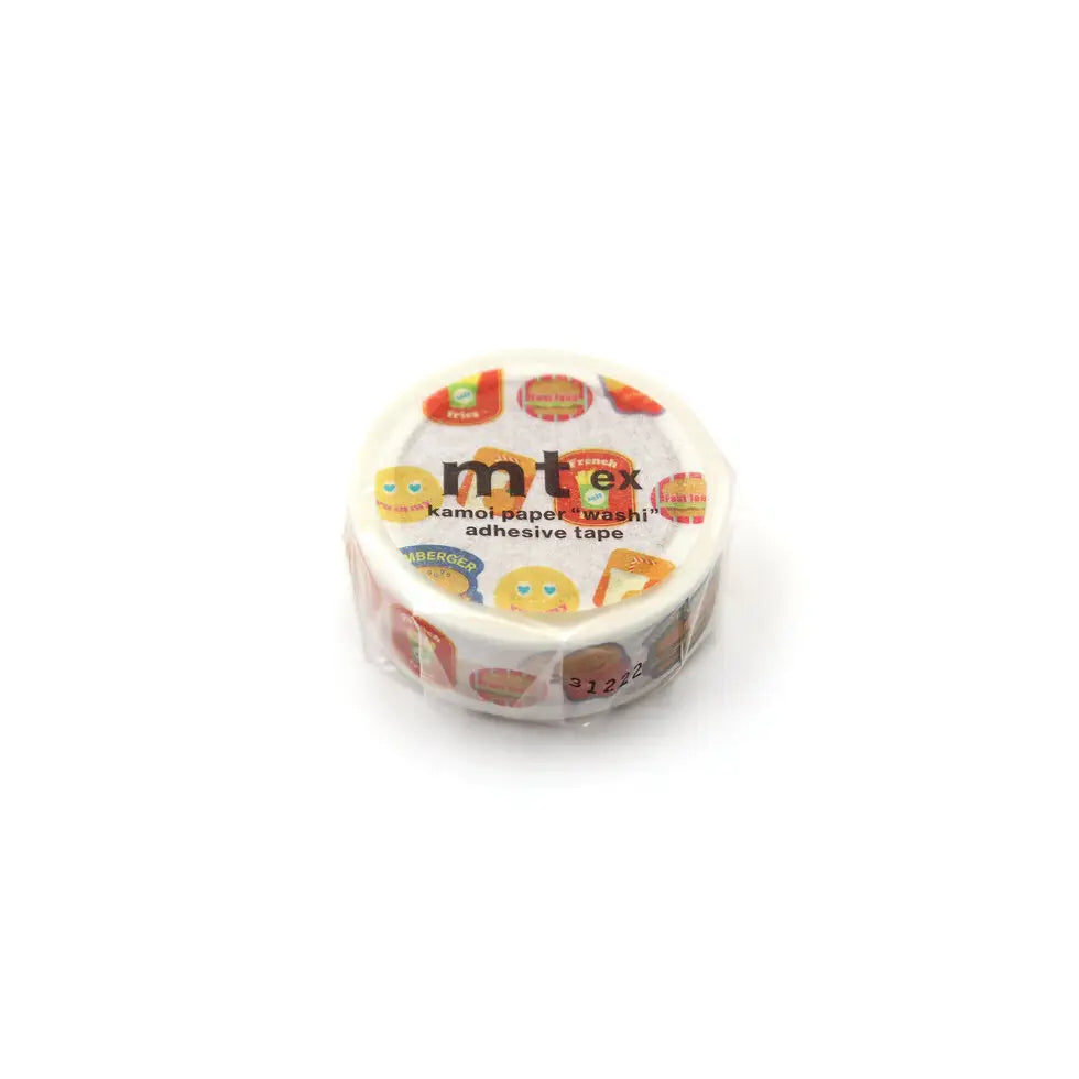 Fast Food Sticker Washi Tape by MT Kamoi Kakoshi