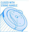 Closed With String Handle