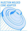 Injection Molded Cone Adapter
