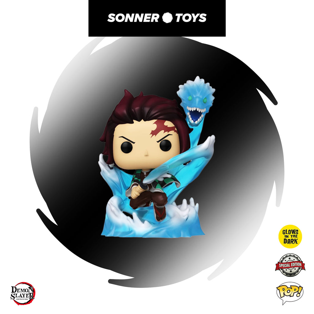 Pop Demon Slayer Tanjiro With Dragon Special Edition Sonner Toys