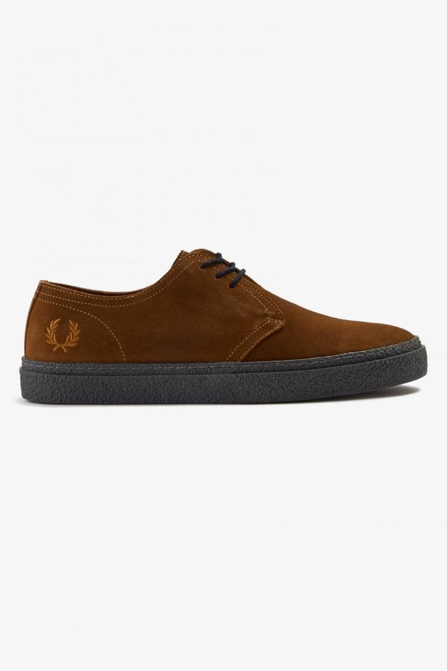 Fred Perry Zapato Hombre Linden Suede B4360 Ginger