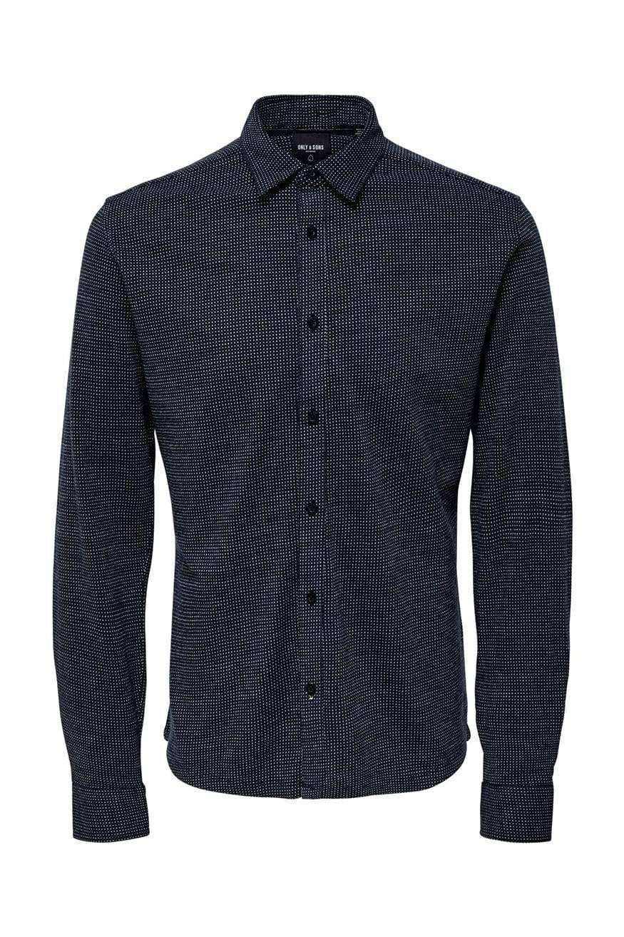 Only & Sons Camisa Hombre Jacquard