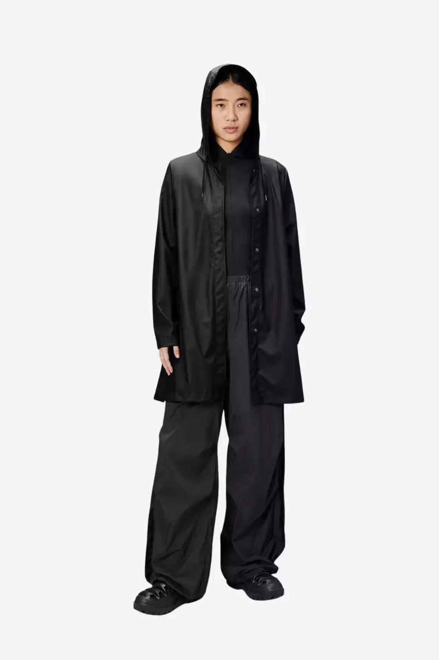 Rains Chubasquero Mujer A-Line Jacket Negra