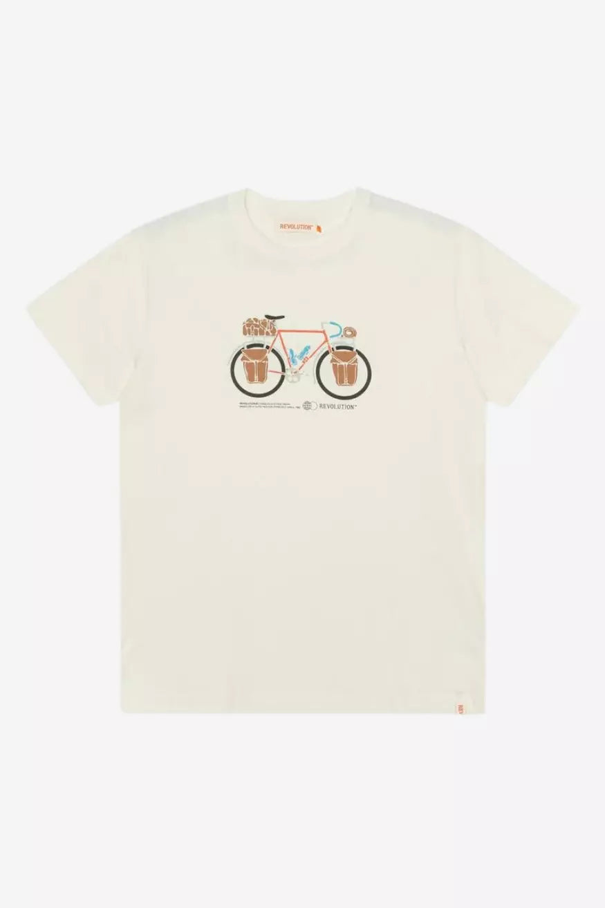 Rvlt Revolution Camiseta Hombre Bike Pac Beige
