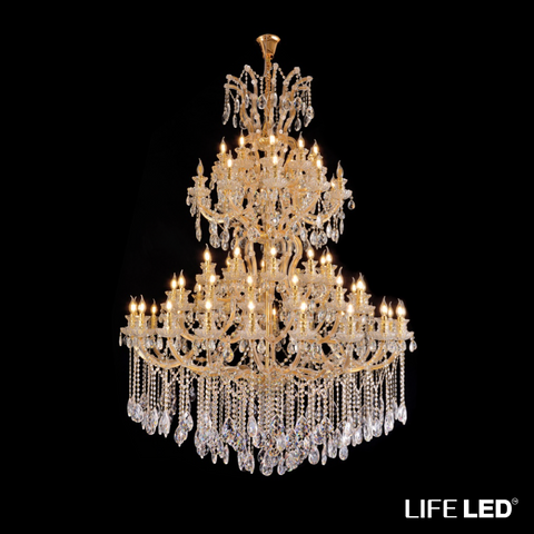 traditional style of crystal chandeliers , k9 chandelier by Viva LED lighting store . payless for light fixtures