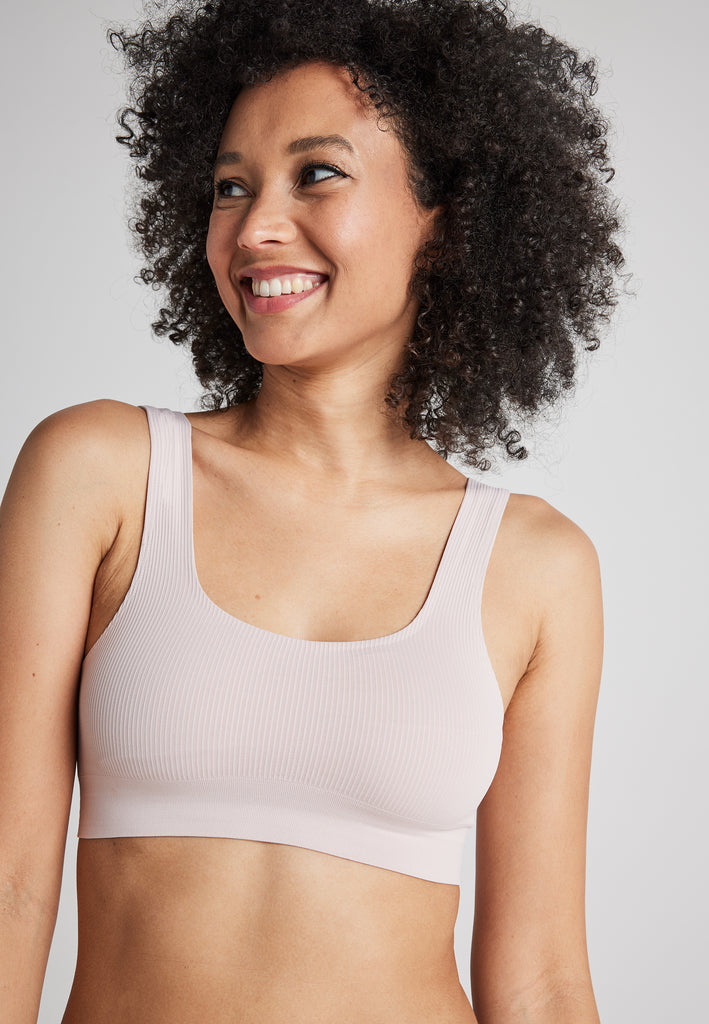 Jockey® Eco Seamfree™ Rib Molded Cup Plunge Bralette – JOCKEY EU