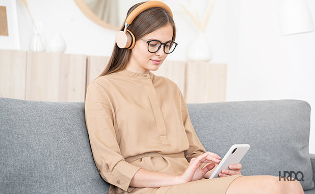 A Woman Listening to a Book Summary