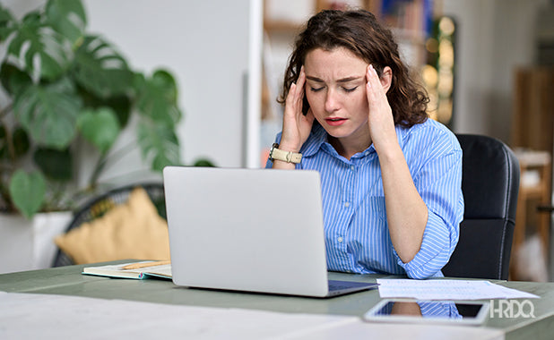 An Employee Experiencing Burnout