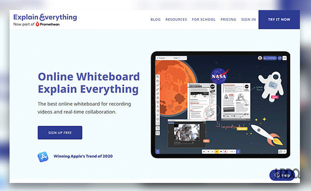 Explain Everything Online Whiteboard